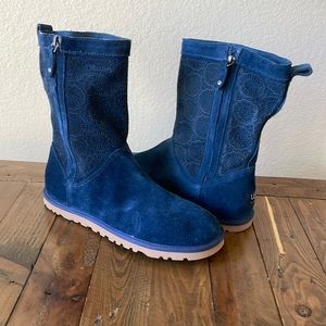 UGG Lo Pro short Perf blue *new* size 9